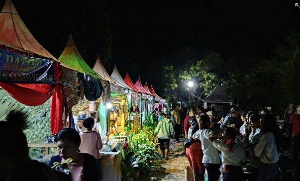 OMK St. Agustinus Fatubenao Gandeng YKPA Mitra Childfund Gelar Pameran Ekonomi Kreatif